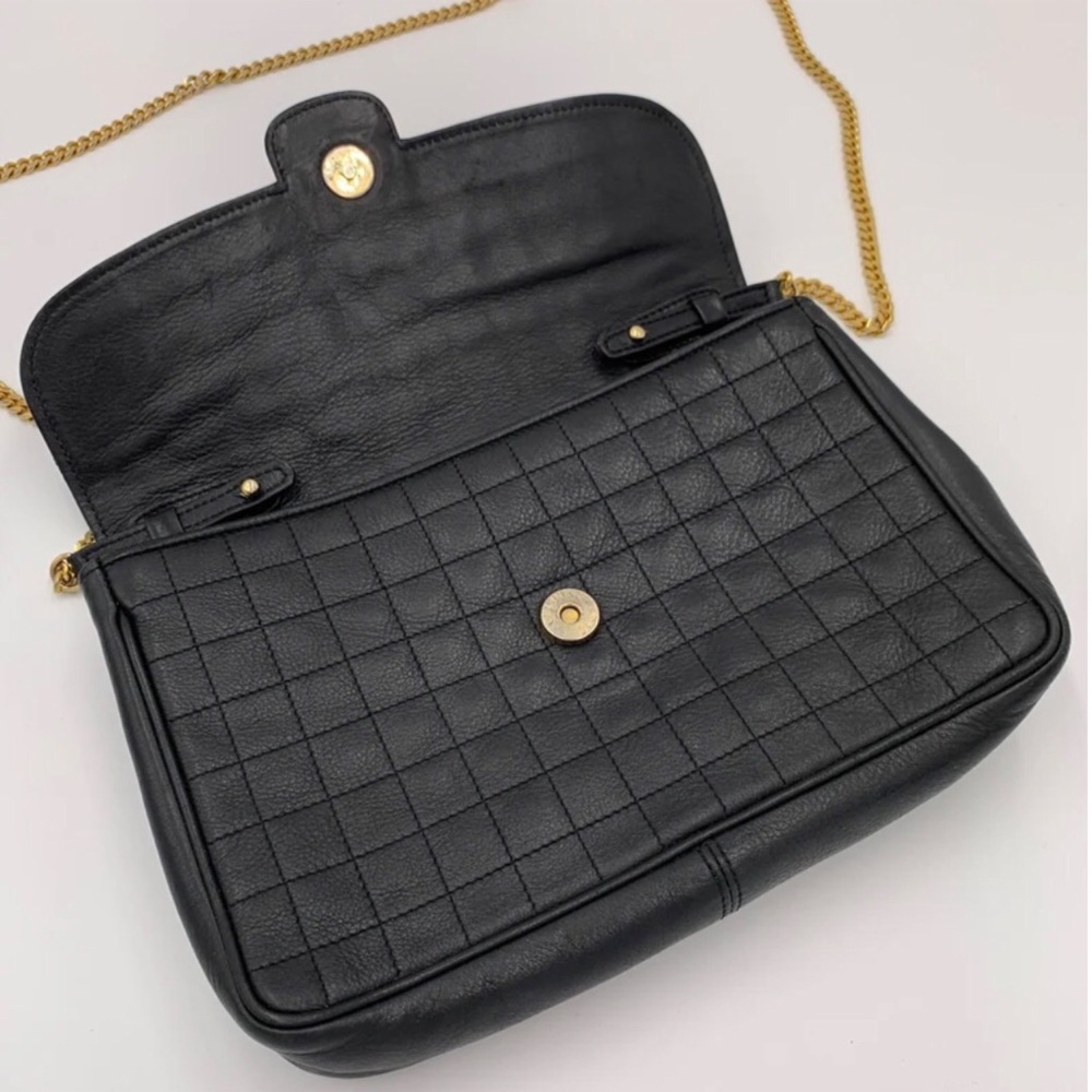 Auth Celine Quilted Pattern With Triomphe Logo Ba… - image 6